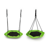 Nestschommel - nest schommel - 100 cm - tot 100 kg - grijs