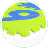 Speelmat - foam - 36 delig - 178x178 cm - alfabet & cijfers