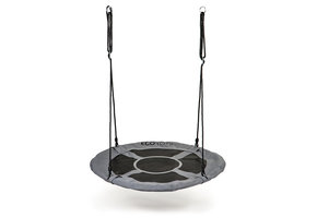 Nestschommel - nest schommel - 100 cm - tot 100 kg - grijs