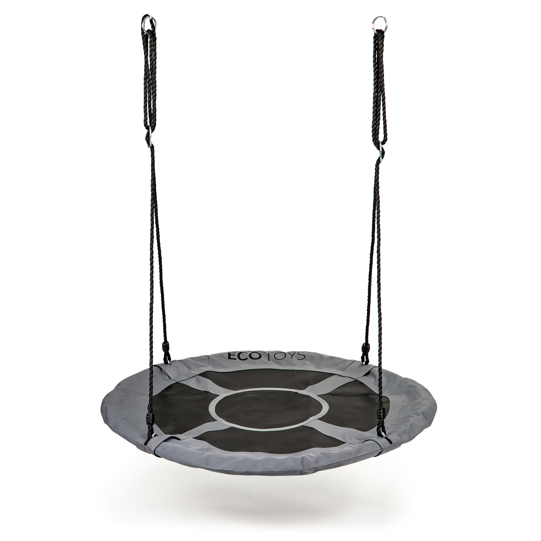 Nestschommel - nest schommel - 100 cm - tot 100 kg - grijs