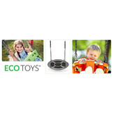 Nestschommel - nest schommel - 100 cm - tot 100 kg - grijs