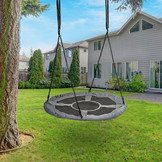 Nestschommel - nest schommel - 100 cm - tot 100 kg - grijs