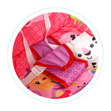 Wipstoel baby - met vibratie en geluid - 47x66x59 cm - roze