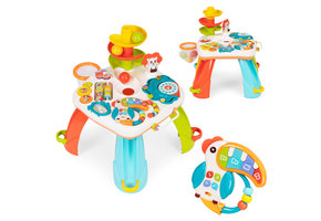 Activiteitentafel - 46x46x51 cm - met afneembaar speelgoed