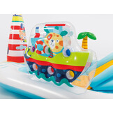 Intex opblaaszwembad - 218x188x99cm - oa. <br />
 incl glijbaan