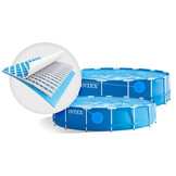 Intex opzetzwembad - 305cmx76cm - incl filterpomp - blauw