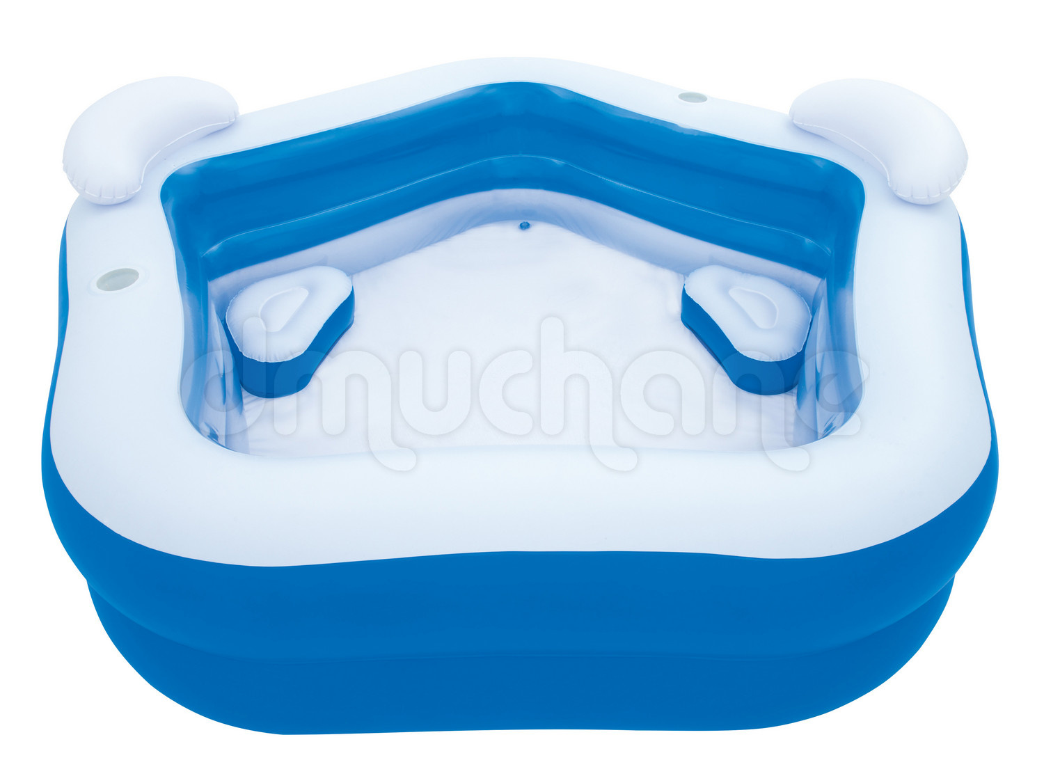 Bestway opblaaszwembad - 213x206x69cm - blauw