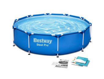 Bestway opzetzwembad - 305x76 cm - incl. reparatiekit en pluggen