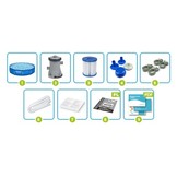 Bestway opzetzwembad - 366x76 cm - incl filterpomp & accessoires