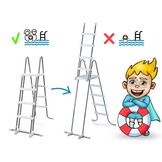 Intex opzetzwembad - Ø457cm - grijs - accessoires oa. filterpomp & bal