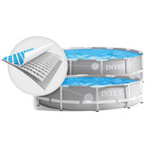 Intex opzetzwembad - 457x122cm - 16805L -  grijs