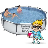 Bestway opzetzwembad - 305x76 cm - incl filterpomp & reparatiekit