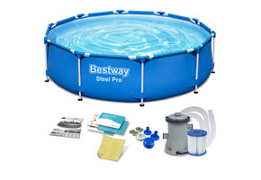 Bestway opzetzwembad - Ø305x76cm - incl filterpomp & accessoires
