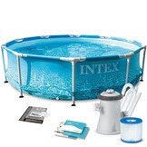 Intex opzetzwembad - 305x76 cm - filterpomp & accessoires - mooie print