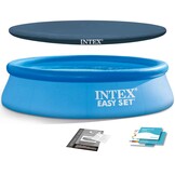 Intex opblaaszwembad - 244cm - rond - incl afdekzeil
