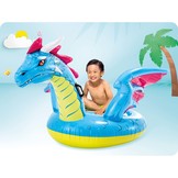 Intex opblaasbare zwembaddraak - Smok - 201x191cm - Groen