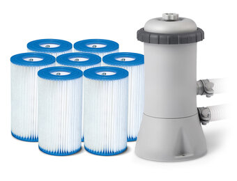 Intex zwembad filterpomp- 2006L/h - 32mm - incl 7 filters