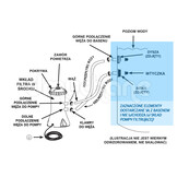 Intex zwembad filterpomp - 1250L per uur - 30 W