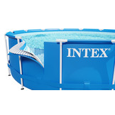 Intex opzetzwembad - 457x122 cm - blauw - accessoires oa. filterpomp & bal