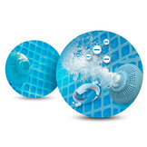 Intex opzetzwembad - 366x76 cm - grijs - accessoires, filterpomp & bal