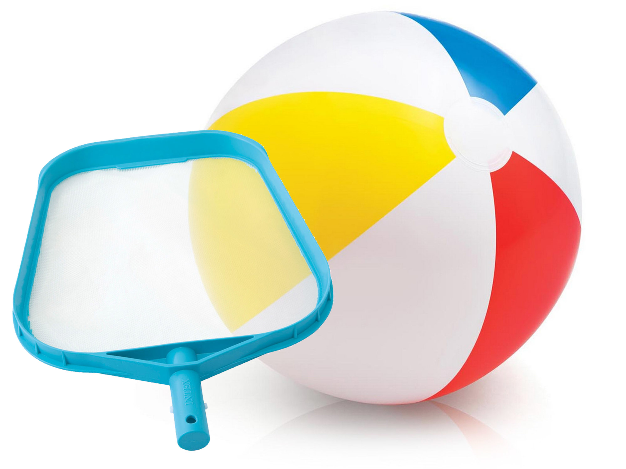 Intex opzetzwembad - 366x76 cm - grijs - accessoires, filterpomp & bal