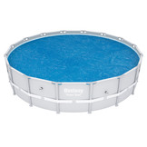 Bestway - zwembad afdekzeil - voor ronde zwembaden - ⌀462cm