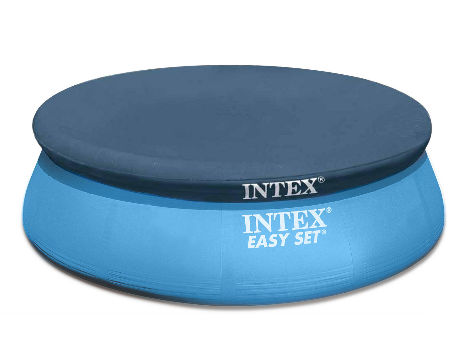 Intex - zwembad afdekzeil - Ø457cm - blauw