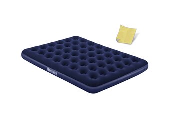 Bestway Luchtbed - 2 persoons - 203x152x22cm - marineblauw