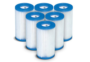 Intex - zwembad filters - A - 6 stuks - 29000 - voor pomp 28604/28638/28636/28674