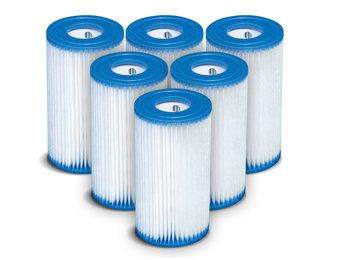 Intex - zwembad filters - A - 6 stuks - 29000 - voor pomp 28604/28638/28636/28674
