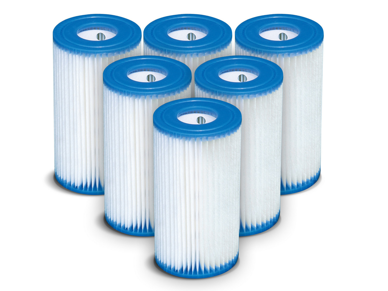 Intex - zwembad filters - A - 6 stuks - 29000 - voor pomp 28604/28638/28636/28674