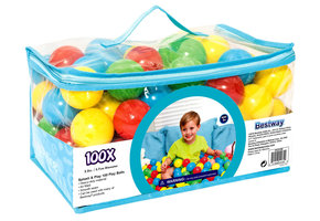 Bestway - 100 stuks opblaasbare ballen - 6,5 cm