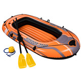 Bestway - opblaasbare roeiboot - 188x98 cm - incl. pomp & peddels