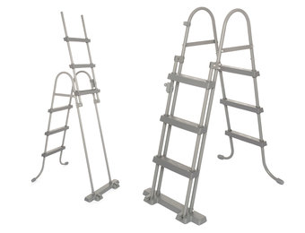 Bestway - zwembad ladder - 3 treden - antislip - 107cm