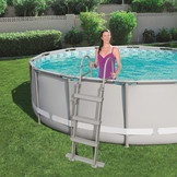 Bestway - zwembad ladder - 3 treden - antislip - 107cm