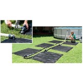 Intex - zwembad verwarmingspaneel - 120x120cm - 3-5°C - zwart