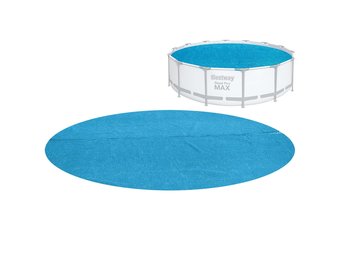 Bestway - zwembad afdekzeil - geschikt voor ⌀457, 427, 396 - 417 cm - blauw