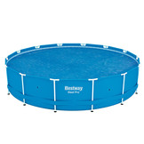 Bestway - zwembad afdekzeil - geschikt voor ⌀457, 427, 396 - 417 cm - blauw