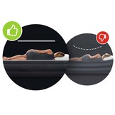 INTEX Luchtbed - 1 persoons - 191x99x25cm - zwart