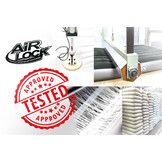 INTEX Luchtbed - 2 persoons - 191x137x25cm - zwart