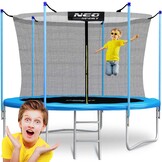 Trampoline - ø312cm - Max. 150 kg - incl. metalen trapje & net