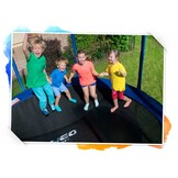 Trampoline - ø312cm - Max. 150 kg - incl. metalen trapje & net