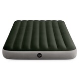 INTEX Luchtbed - 2 persoons - 191x137x25cm - groen, grijs