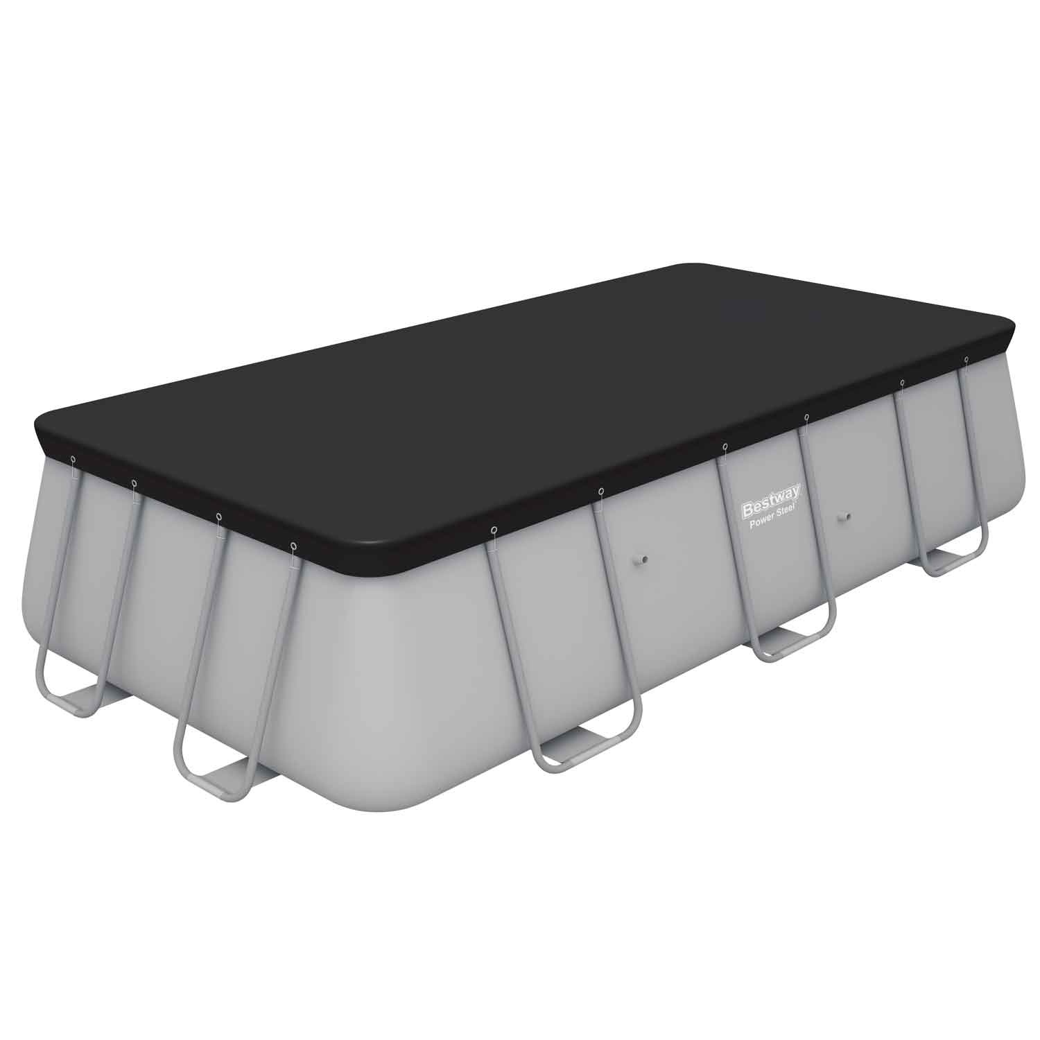 Bestway - zwembad afdekzeil - rechthoekig - 396x185cm - blauw