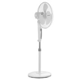 Staande ventilator - ⌀40cm - met afstandsbediening - verstelbaar in hoogte - zwart