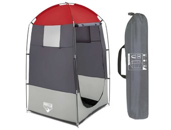 Bestway - douchetent - 110x110x190cm - grijs, rood