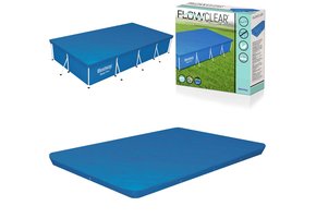 Bestway - afdekzeil zwembad - rechthoek - 410x226 cm - blauw