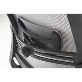 ARSEN - bureaustoel - verstelbaar rugsteun - grijs