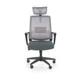 ARSEN - bureaustoel - verstelbaar rugsteun - grijs