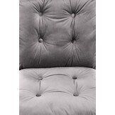 COLIN - bureaustoel - 102-110x57x54 cm - grijs